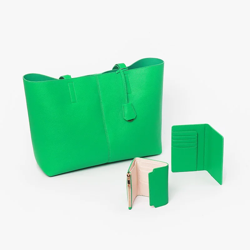 cheap zipper fashion ladies handbag tote pu leather hand bag for women