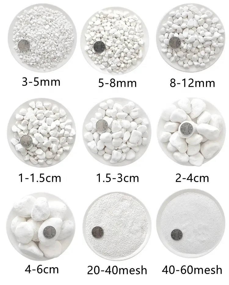 Natural Gravel  Washed River Stone Pebbles Cobbles Outdoor Garden Stone Paving Park Landscape Decoration Cobblestone