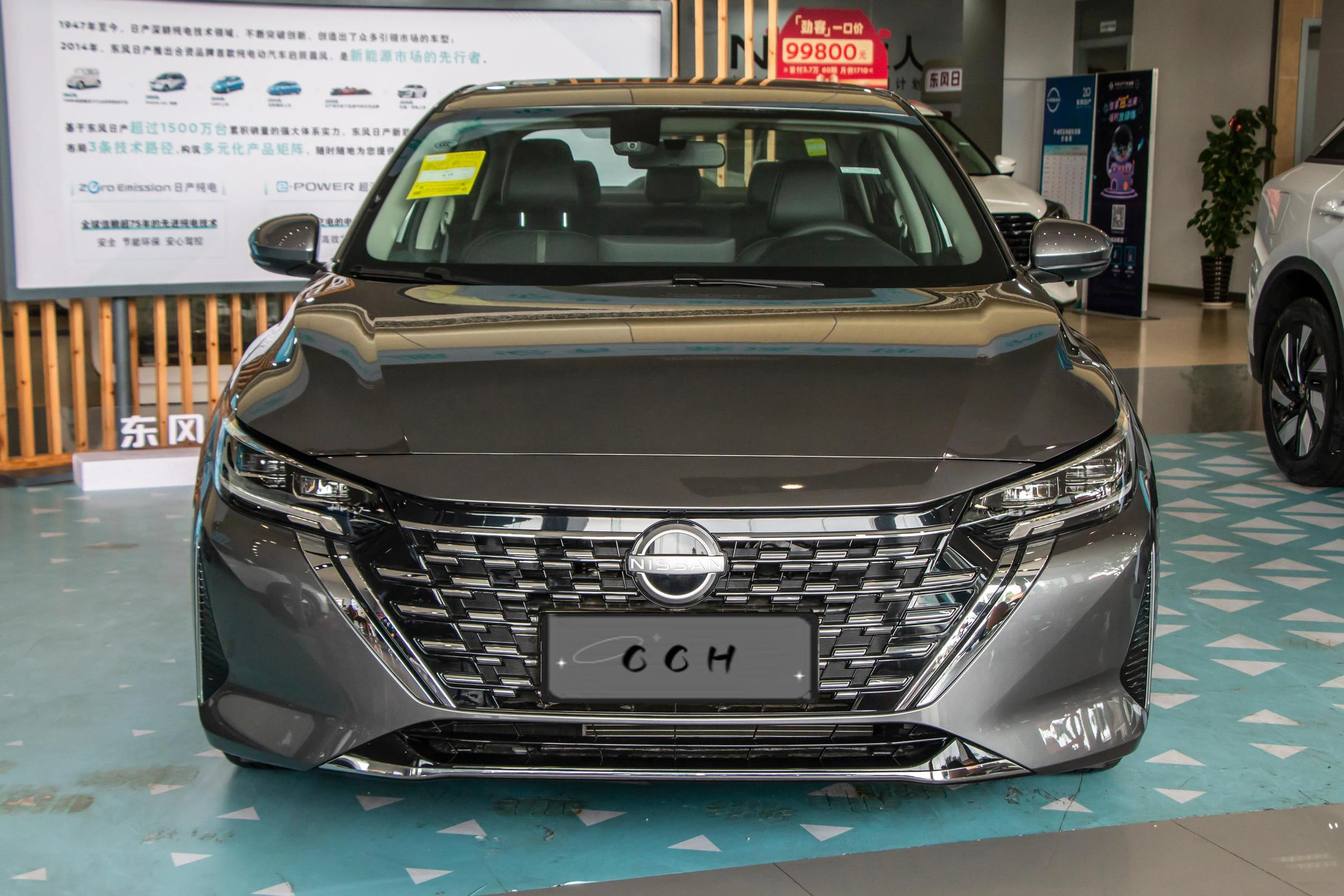 Deposit high match Nissan Bluebird Sylphy Electric SUV 5 Seats with Light Interior Left Steering New Energy Vehicle for Sale