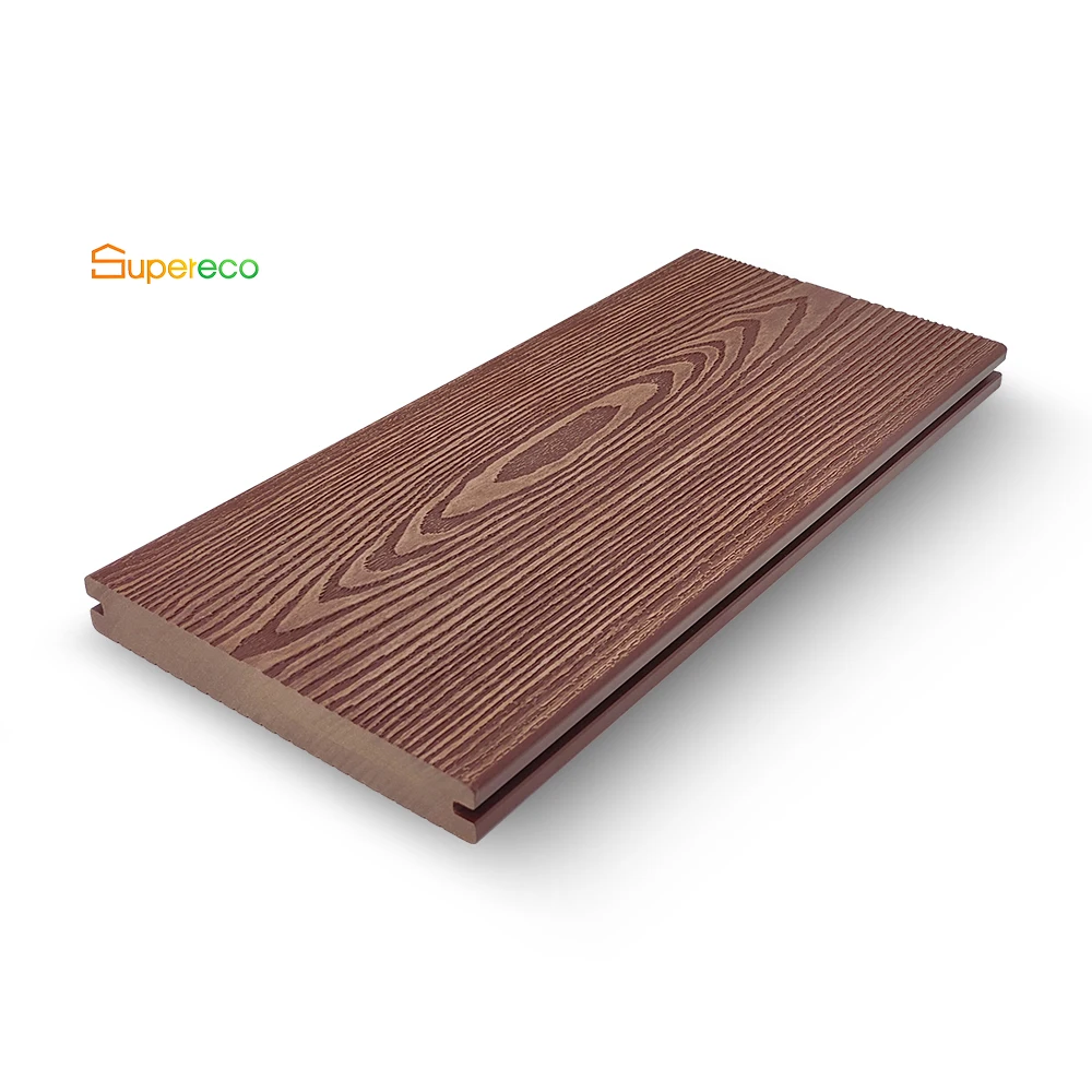Outdoor Engineered Wooden Plastic Composites Decking Price Wpc Board Laminated Parquet Flooring