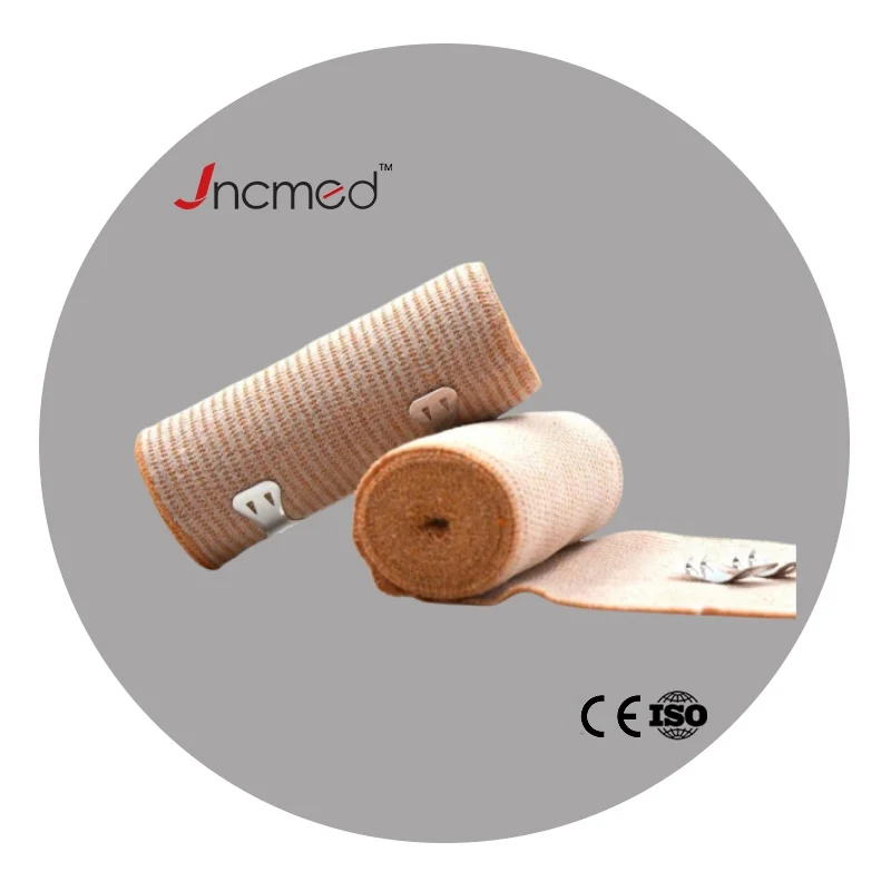 JCMED Disposable Medical Hospital Skin Color High Elastic Cotton Crepe Bandage