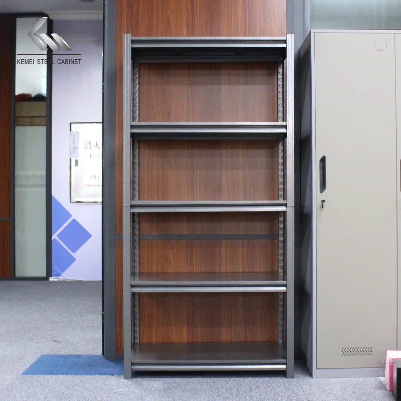 Boltless Adjustable Industrial Warehouse Store Home Garage Shelving Metal Frame 5 Layer Sheet Storage Shelf Rack