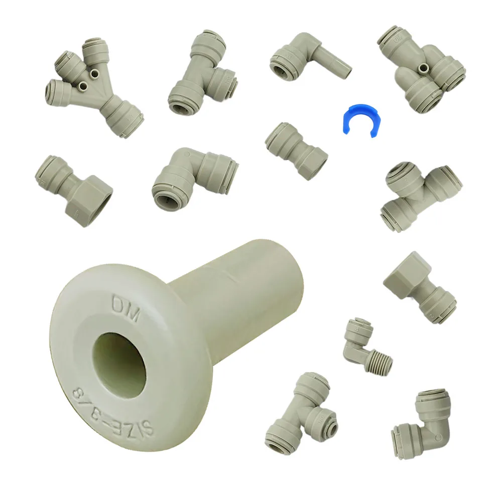 plastic quick fittings used at beer milk drinking water NSF food grade material