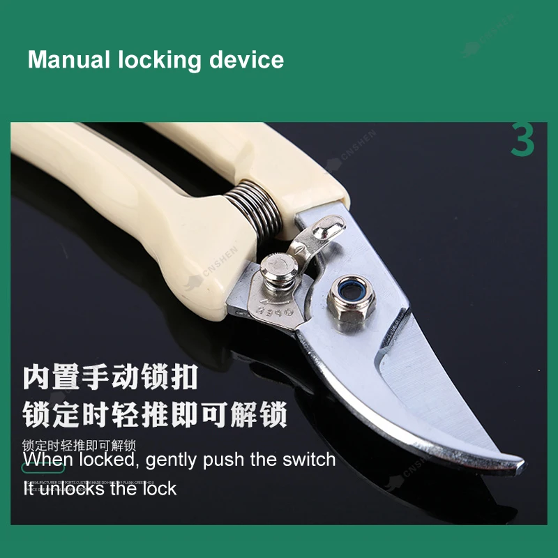 garden shears pruning scissors ratchet tree branches hand pruner