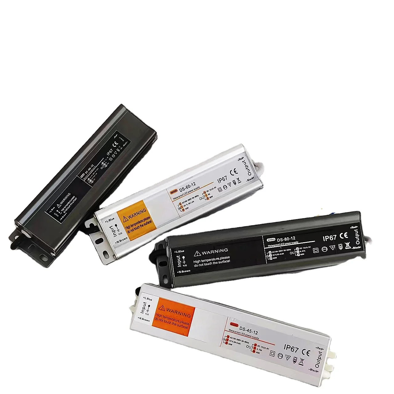 DC 12V 24V Power 5A 8A 10A 15A 20A Power Supply Outdoor Rainproof LED Driver 12 24 V Power Supply Adapter Lighting Transformers