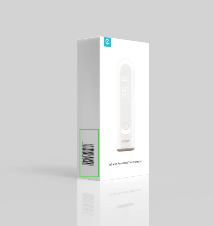 
Comper App smart phone basal Non-Contact & Contact digital Thermometer used for baby/for adult 