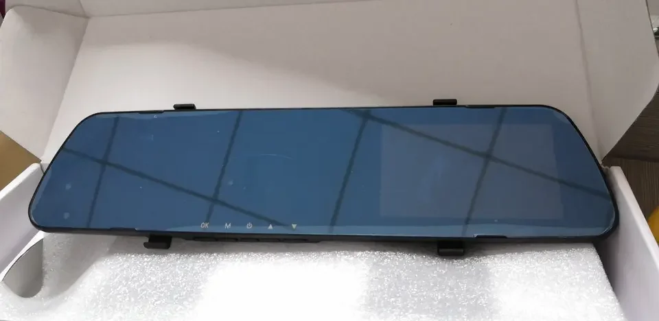 Best cheap 4.5 Inch full HD 1080P mirror car Dvr Touch screen Dual Lens Car Dash Reverse Camera Mirror Driving Recorder