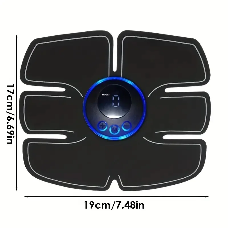 Full Body Toning Device Abdominal training Gym Abs Muscle Stimulator ems body massager