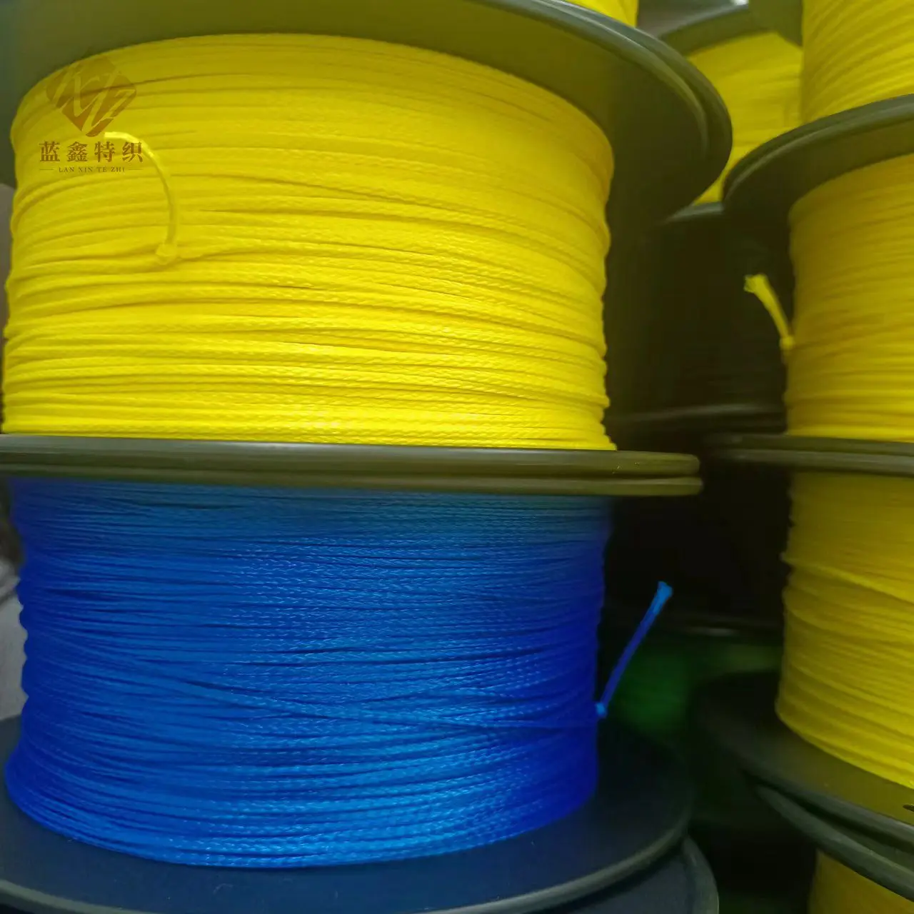 Various Colors String For Kite 2.0mm Uhmwpe Fishing Rope Tent Wind Cord Parachute Turning Rope green high strength mooring rope