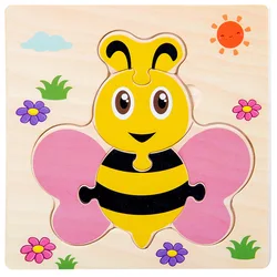 2022 Wooden Puzzle Jigsaw for Children Baby Educational Toy puzzles for kid
