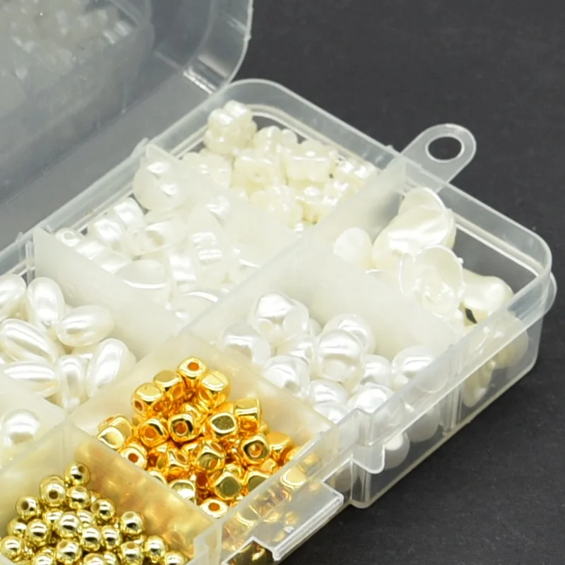 Hot Selling New Style ABS Plastic Beads Set DIY Jewelry Accessories Bracelet Necklace Production Materials