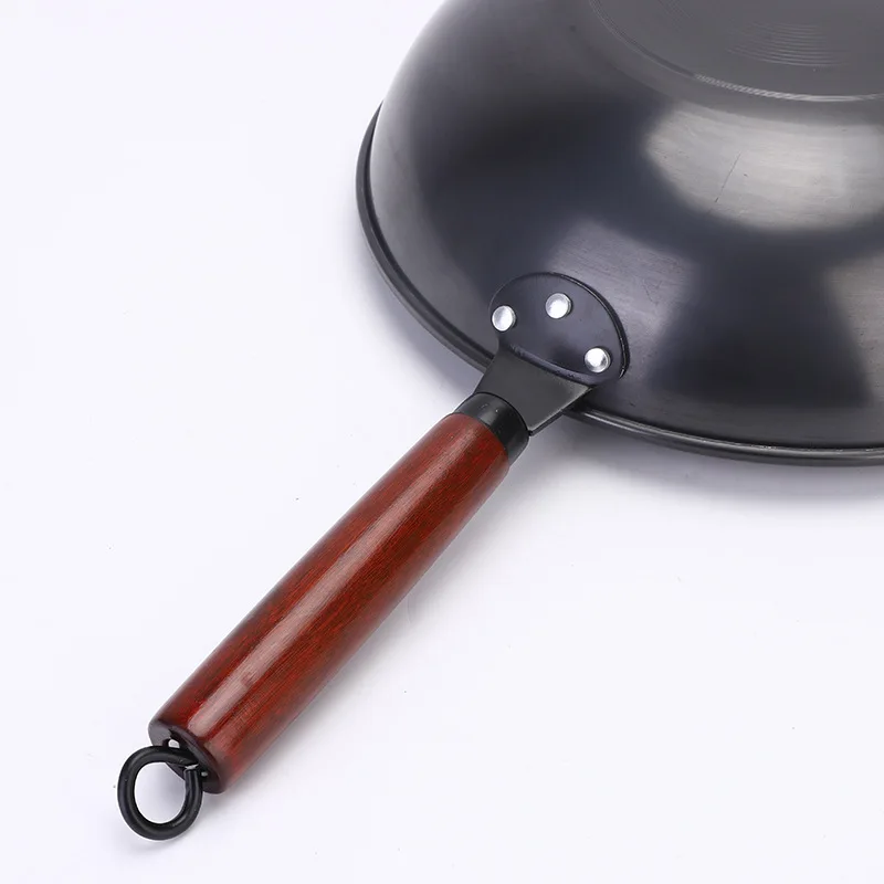 Home kitchen non-stick woks Chinese wok carbon steel high quality cooking pan