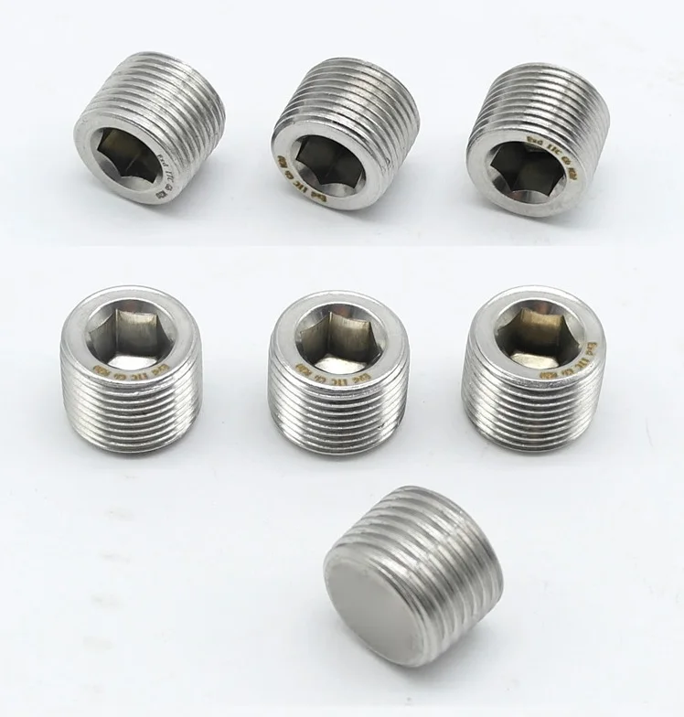 Wholesale Price High Quality 304 Stainless Steel High Precision Hexagon Plug