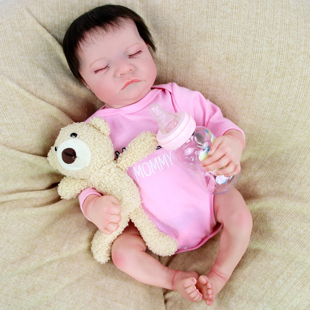 Professional Manufacturing Mold Reborn Soft Silicone Full Baby Doll Realistic Reborn For Kids