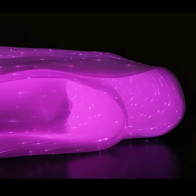 China original Factory made hot Sale Led Optical Fiber Fabric Textile with Color Changeable