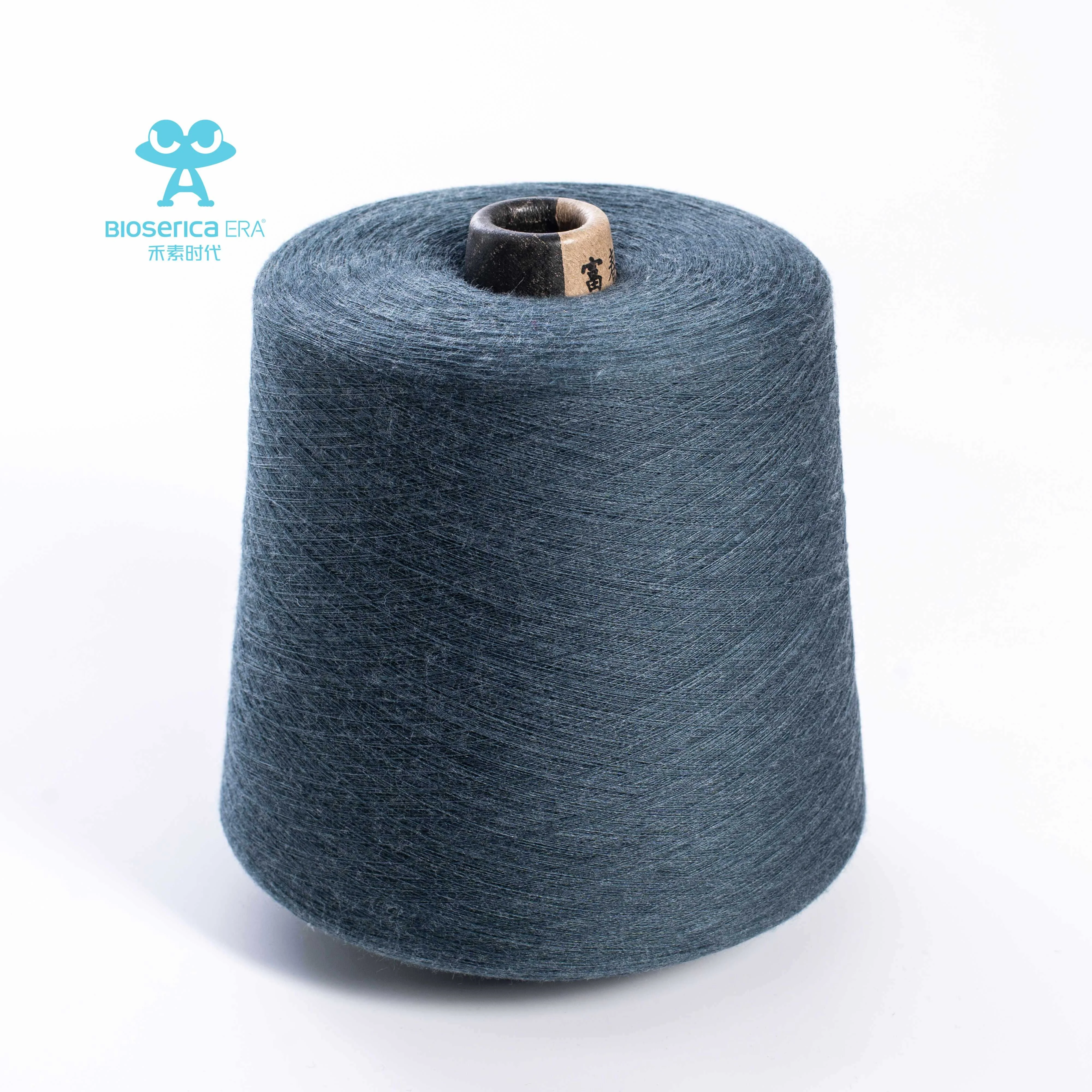 Bioserica Era 30 compact combed 100 cotton yarn mc 100pct cotton carded no waxed yarn wholesale cotton cone yarn