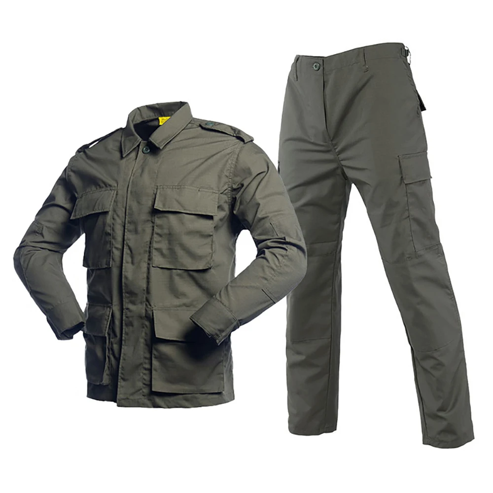 China Cema Tactical Uniform BDU Combat Camouflage Ripstop Trousers Cargo Tactical Pants Trousers
