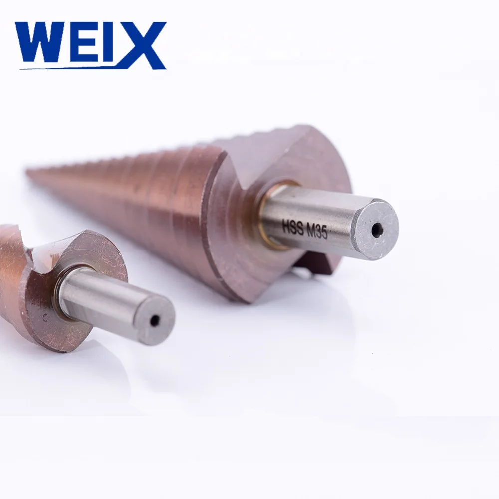 HSS Triangle Drill Pagoda Step Drill Bit Hole Cutter Opener Tools 4-32mm 4-20mm