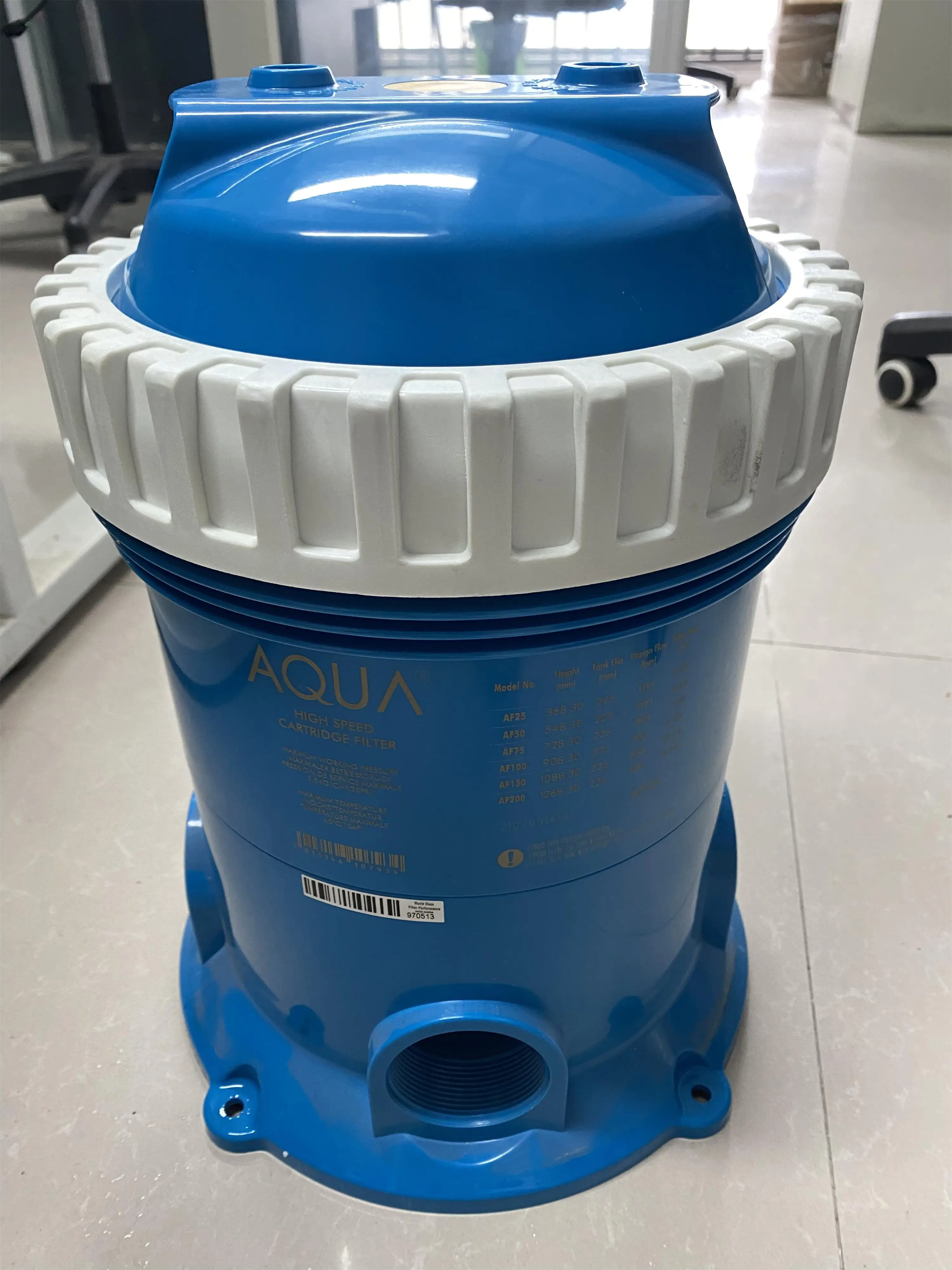 Luxury AF series imported material polyester pleated filter cartridges for swimming&spa pool