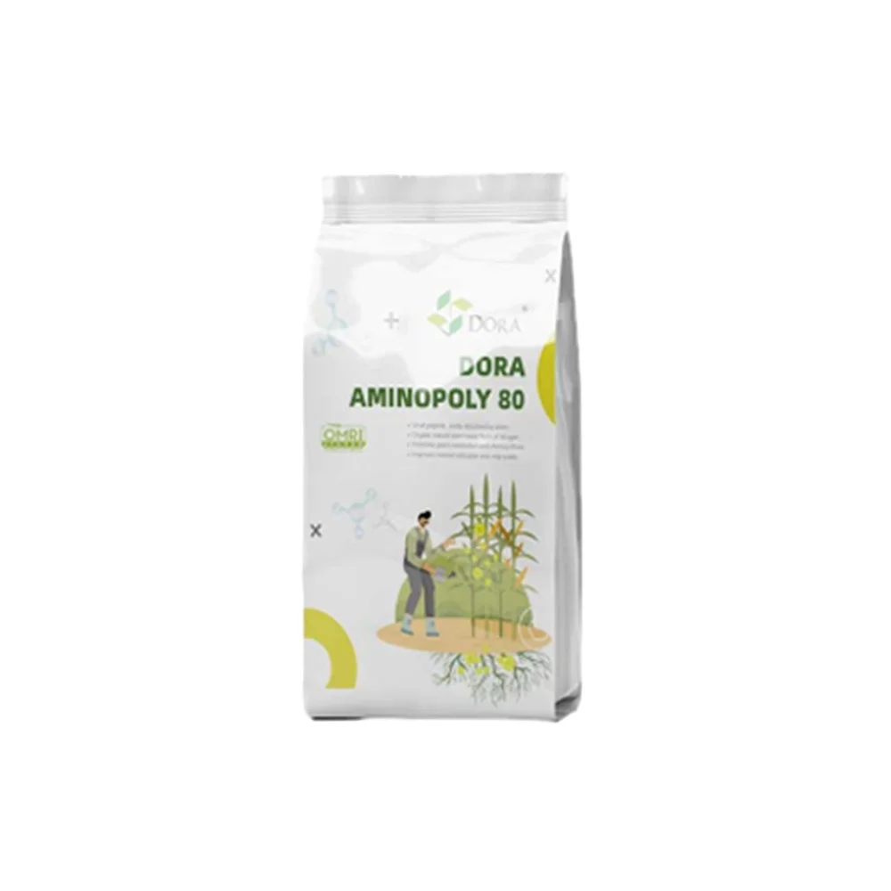 Hot Selling Products 2024 Enzymatic 80% Amino acid powder bio organic fertilizer 100% water solubility amino acid from plants