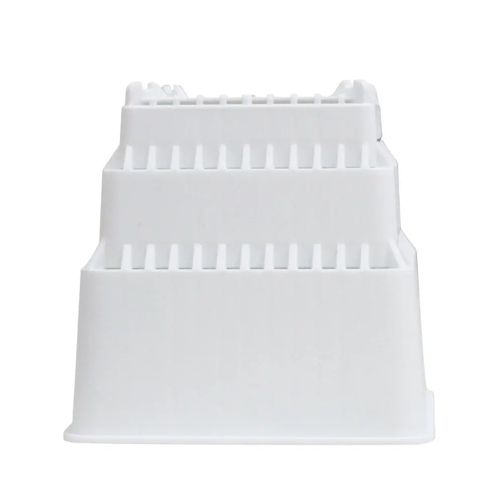 
Plastic Square Nursery and Seedling Pot Container Seed Starting Transplant Planter with Drain Hole for Succulents 