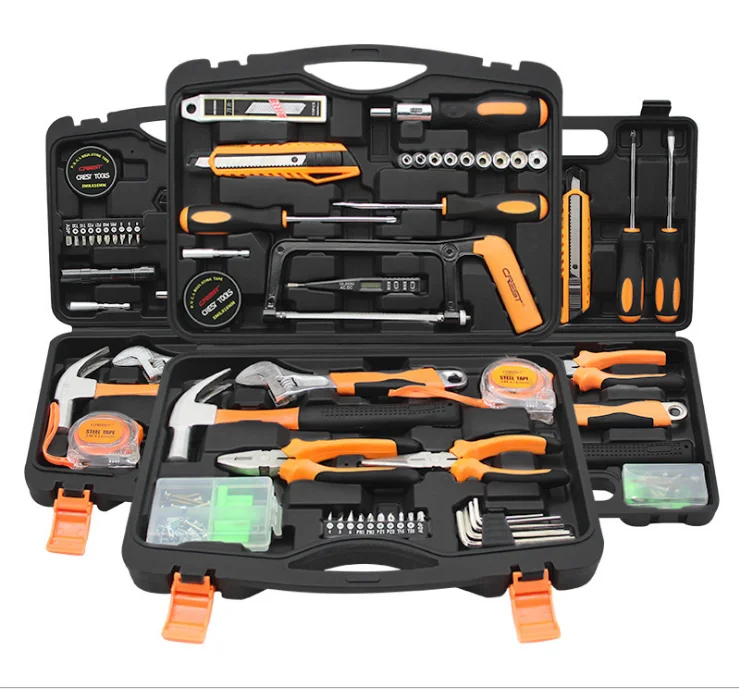 Hot Sale Household Repair Hardware Kit Professional Wrinch And Box Tool Set