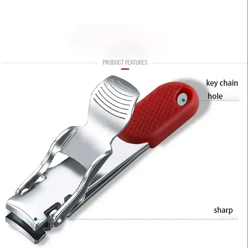 Portable Cheap Nail Clipper Bulk Packaging Carbon Steel Silver Small Nail Cutter Finger Nail Clipper