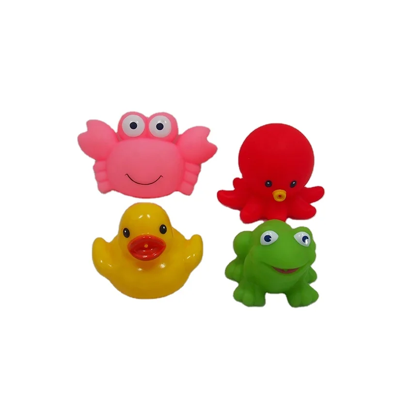 
New Born Baby Toy Sea Animal Series Toys Water Bathing Animal Toys 