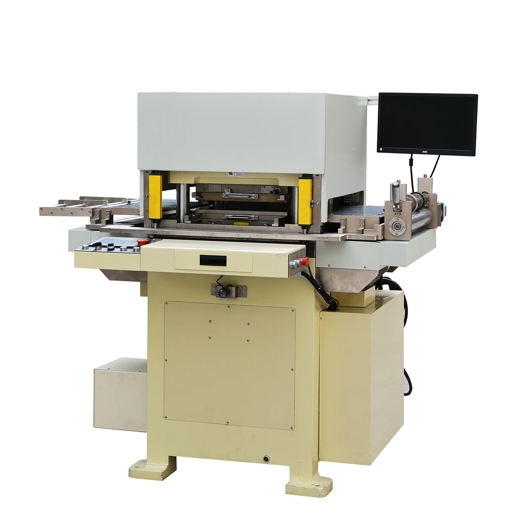 Vility Cheap Automatic Roll to Roll Label Sticker Plastic Die Cutting Plate Embossing Machine