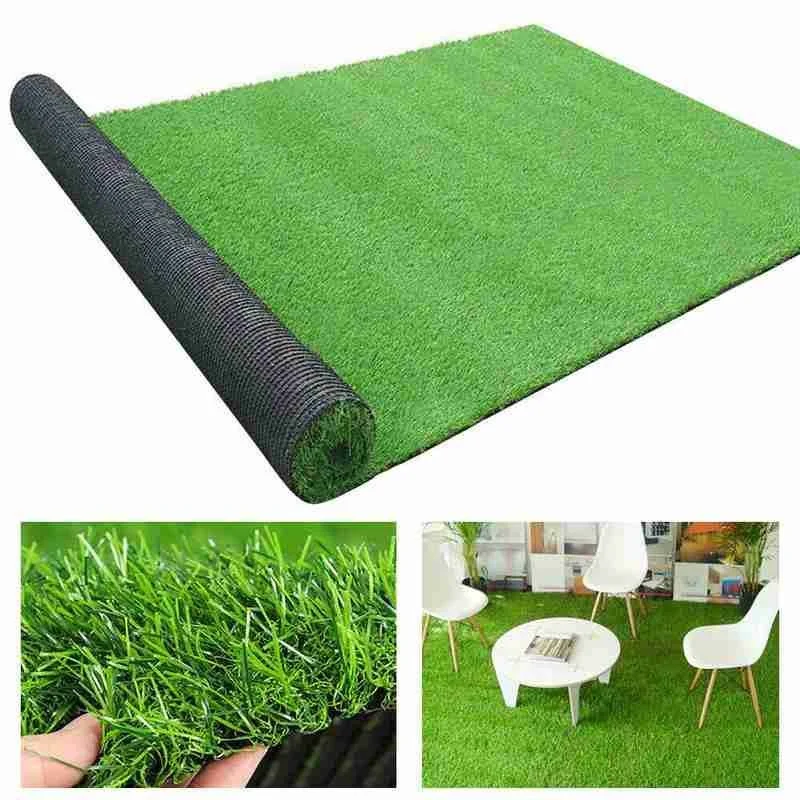 Outdoor Artificial Grass Carpet Artificial Lawn Carpet Turf Grass Mat Landscape Pad Diy Craft Outdoor Garden Floor