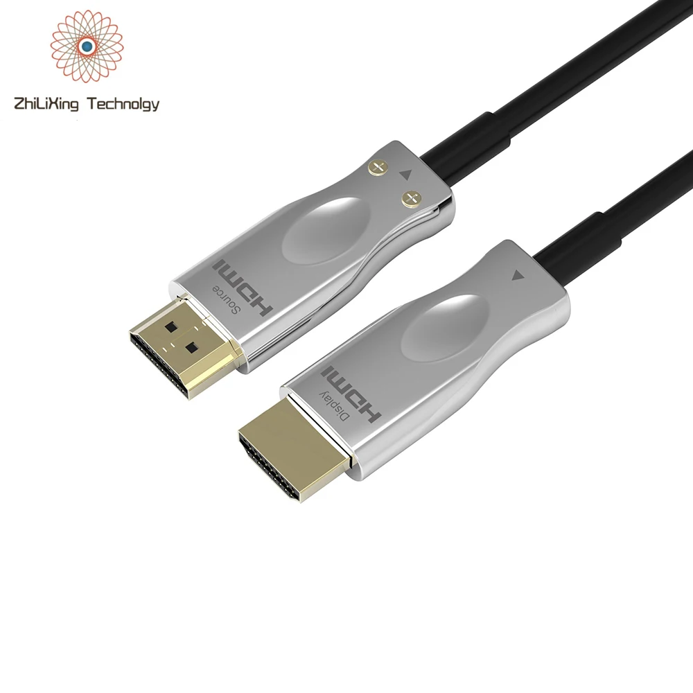 OEM buy New Arrival Factory Price HDMI 2.0 AOC Cable 2k 4k 8k 60hz HDMI Fiber Optic HDMI Cable 20M 40M 50M 100FT 100M