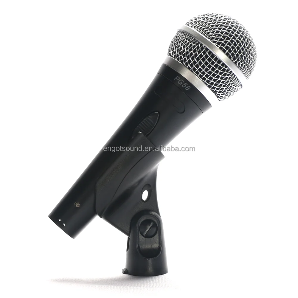 PG58  professional wired handheld dynamic audio vocal microphone  for karaoke KTV STAGE SPEAKER