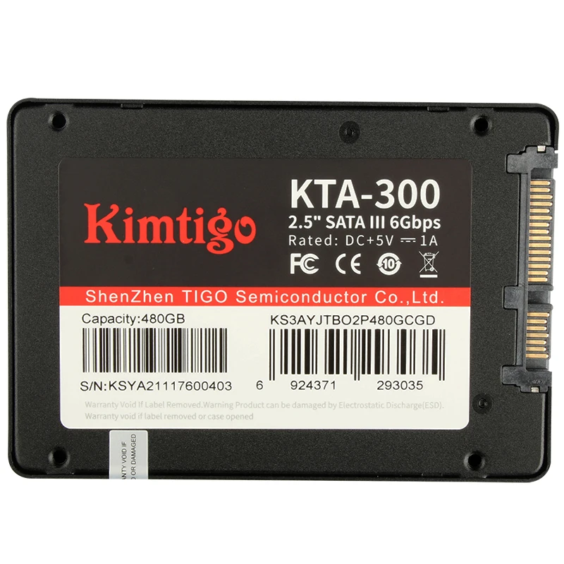 Kimtigo высококачественные жесткие диски 480 ГБ SSD 2 5 SATA 3 для компьютеров