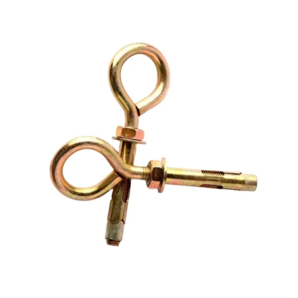 Carbon Steel Zinc Plated Eye Bolt Sleeve Anchor M10 M12