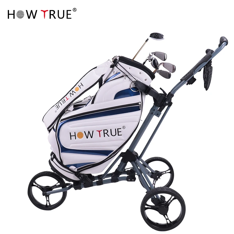 
Hot Selling Manual Chinese Simple Golf Hand Push Trolley 