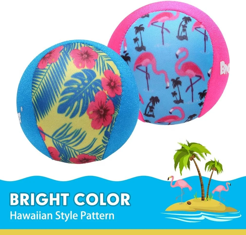 Hot Sale  Customize Water Bounding Ball TPR Water skipper Ball Beach Swimming Pool Skip water Ball for beach