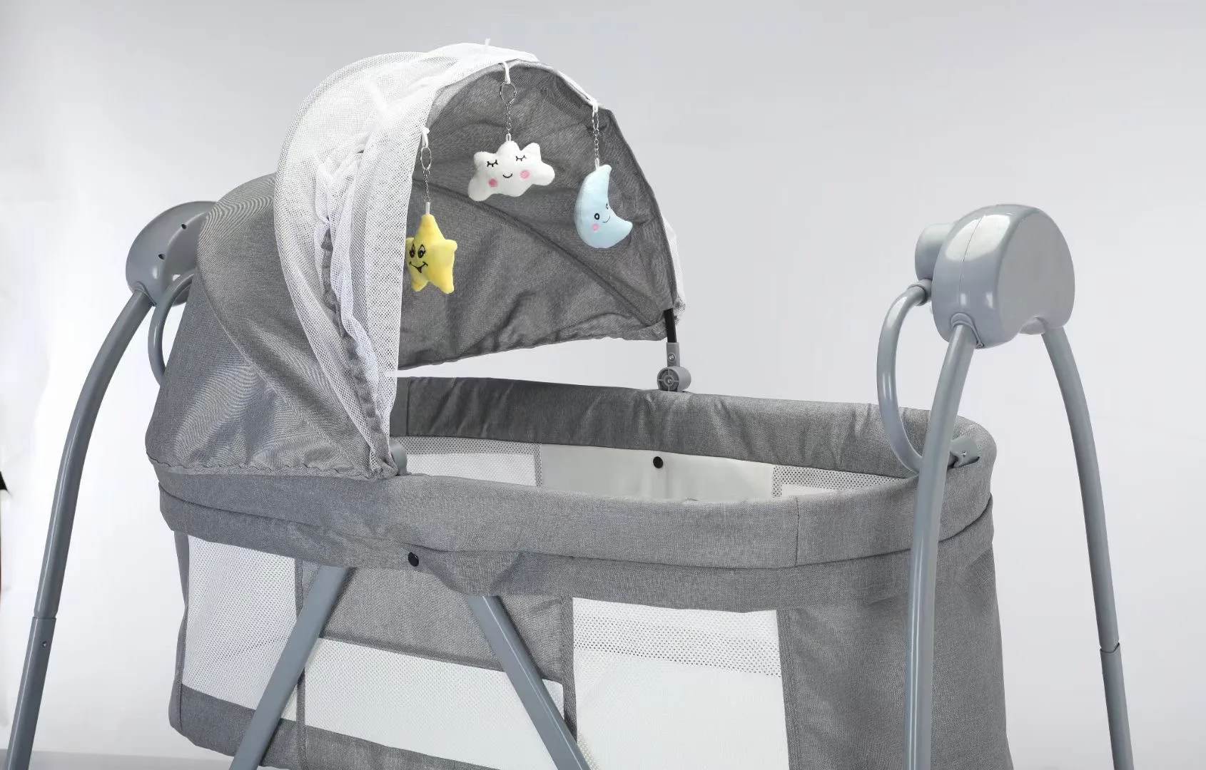 Multi functional Detachable Use Automatic CradleBaby Rocker Bassinet Bed Electric Rocking Chair For Baby