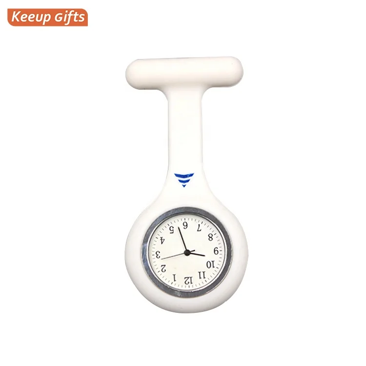 Женские Дамы Персонализированные oem Китай белая Милая брошь на заказ грудь медсестры часы карманные