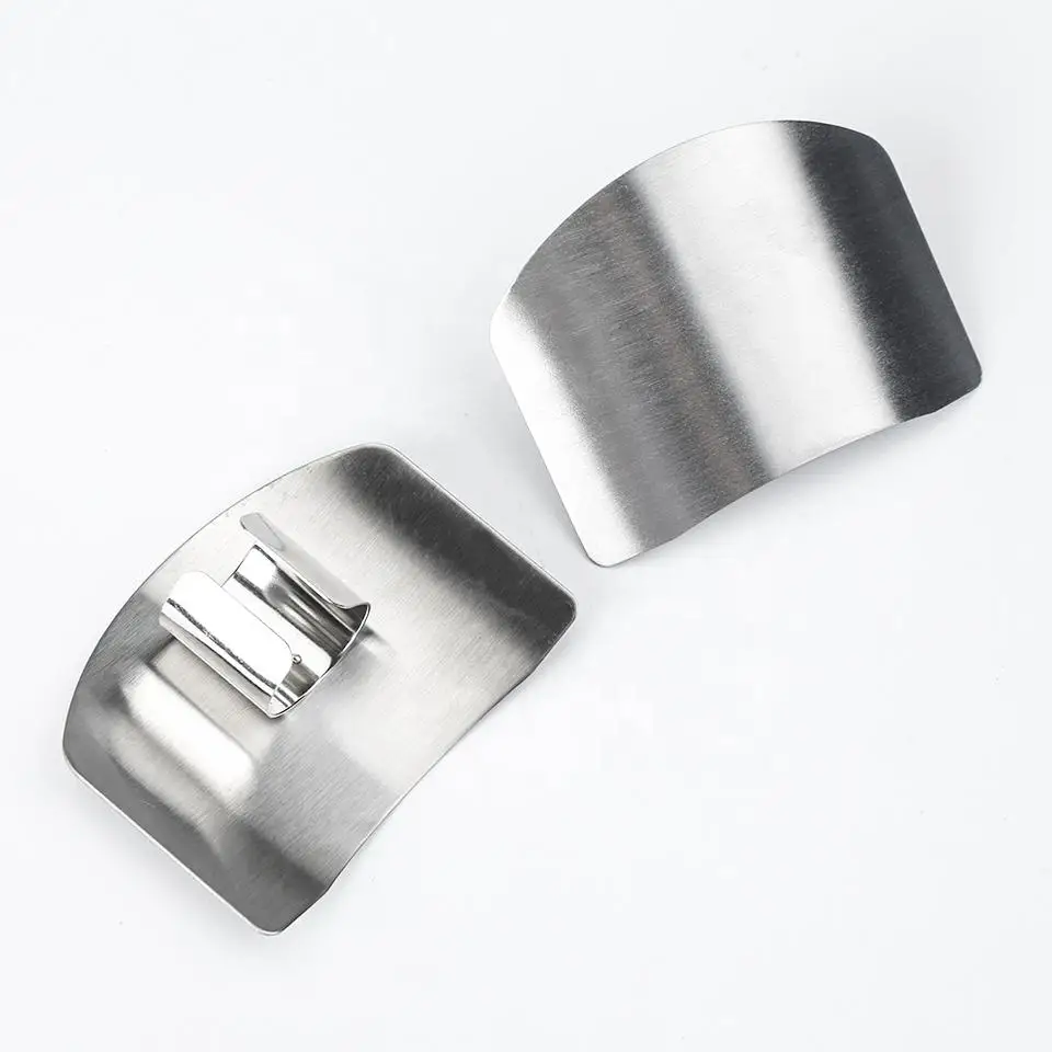 Kitchen Tool Stainless Steel Finger Protector Finger Guard For Cutting