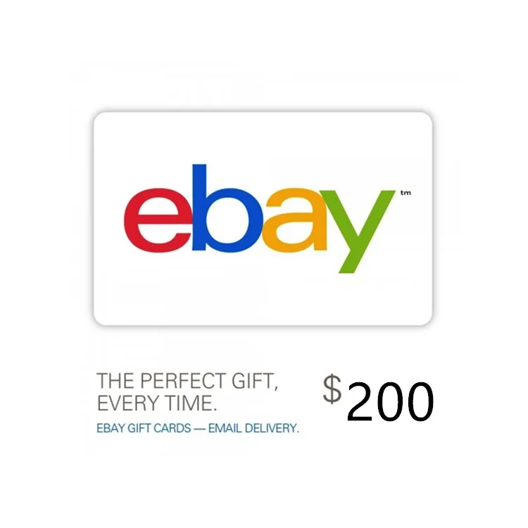 Email deliver 200US Ebay gift card