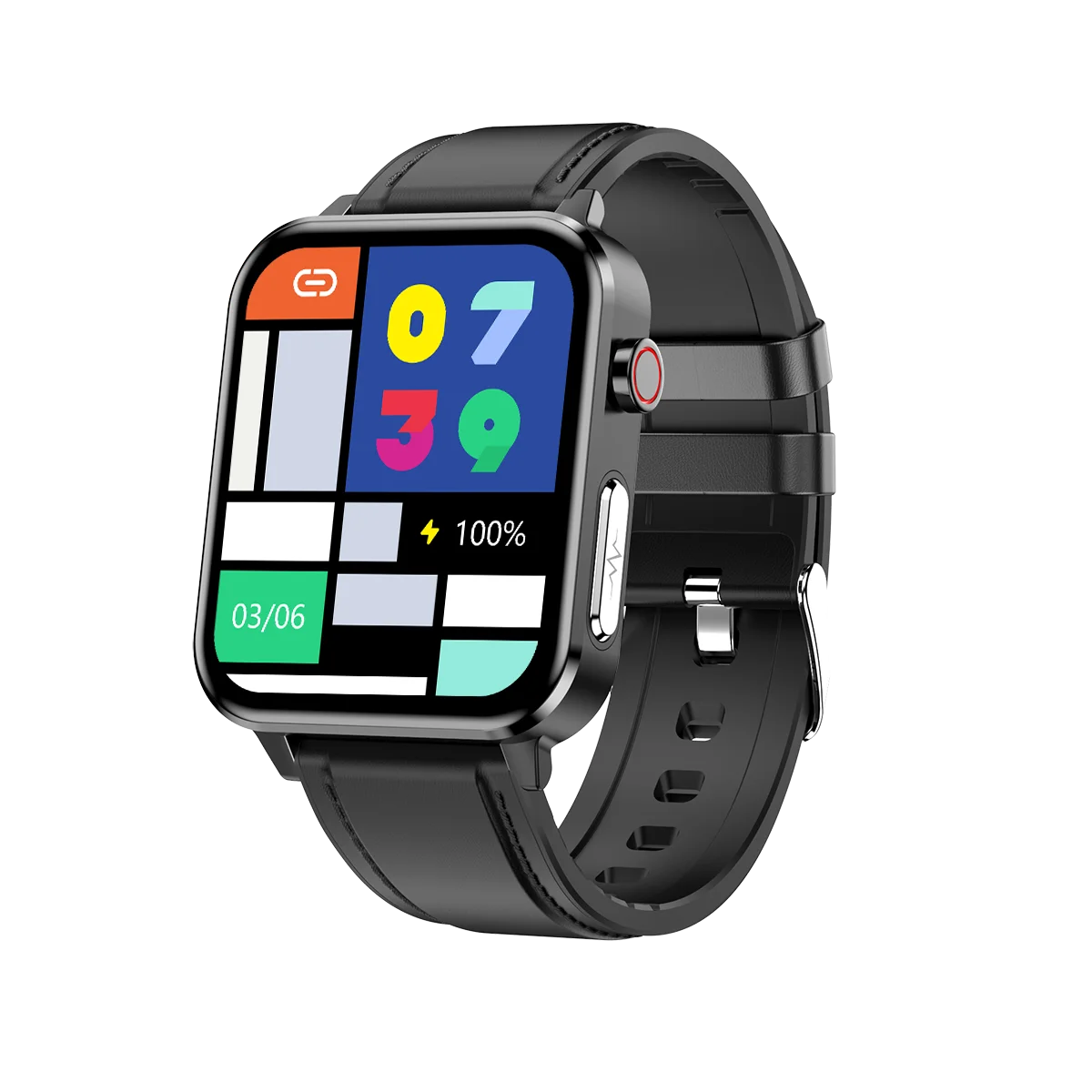 Smartwatch E86 Sports Health Tacrker 1.7Inch BT Call Android Smart Watch Serie 7 Smart Watch With Play For Women Men