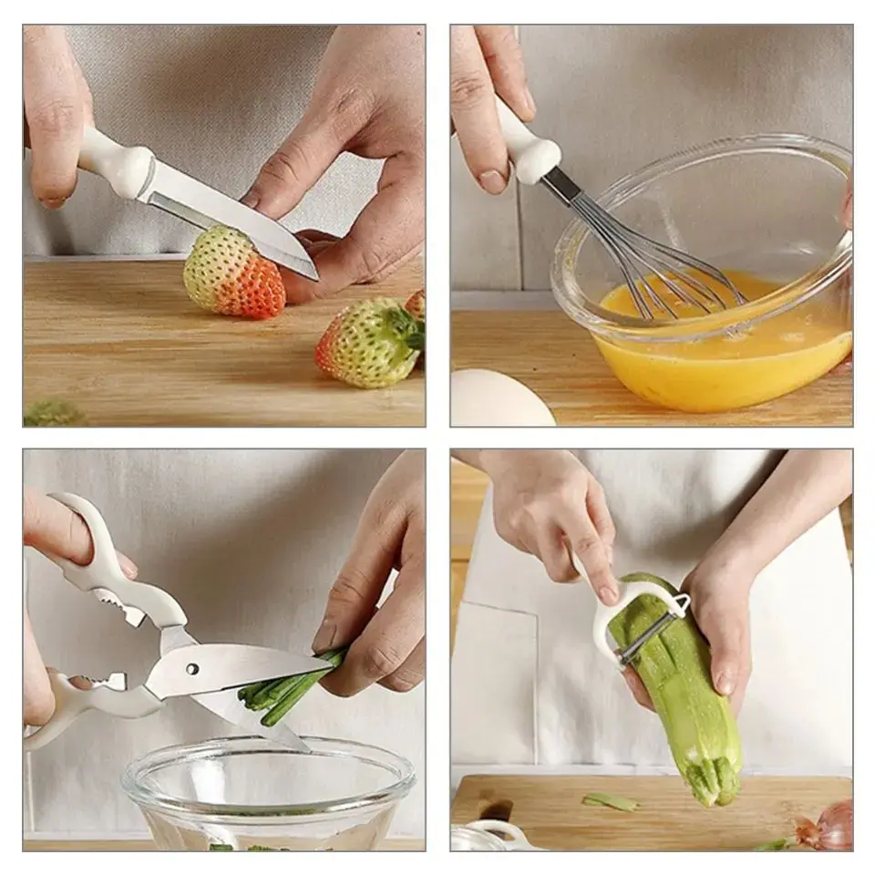 Factory Outlet hot selling 2023 new arrival kitchen accessories 5pcs 6pcs gadget tools sets