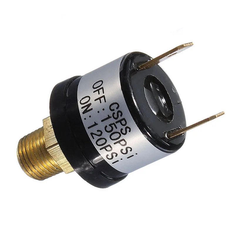 RGFROST Air Compressor Tank Pressure Switch 120 Psi On-150 Psi Off Air Ride Suspension Durable Auto Largely Applicable Car Parts