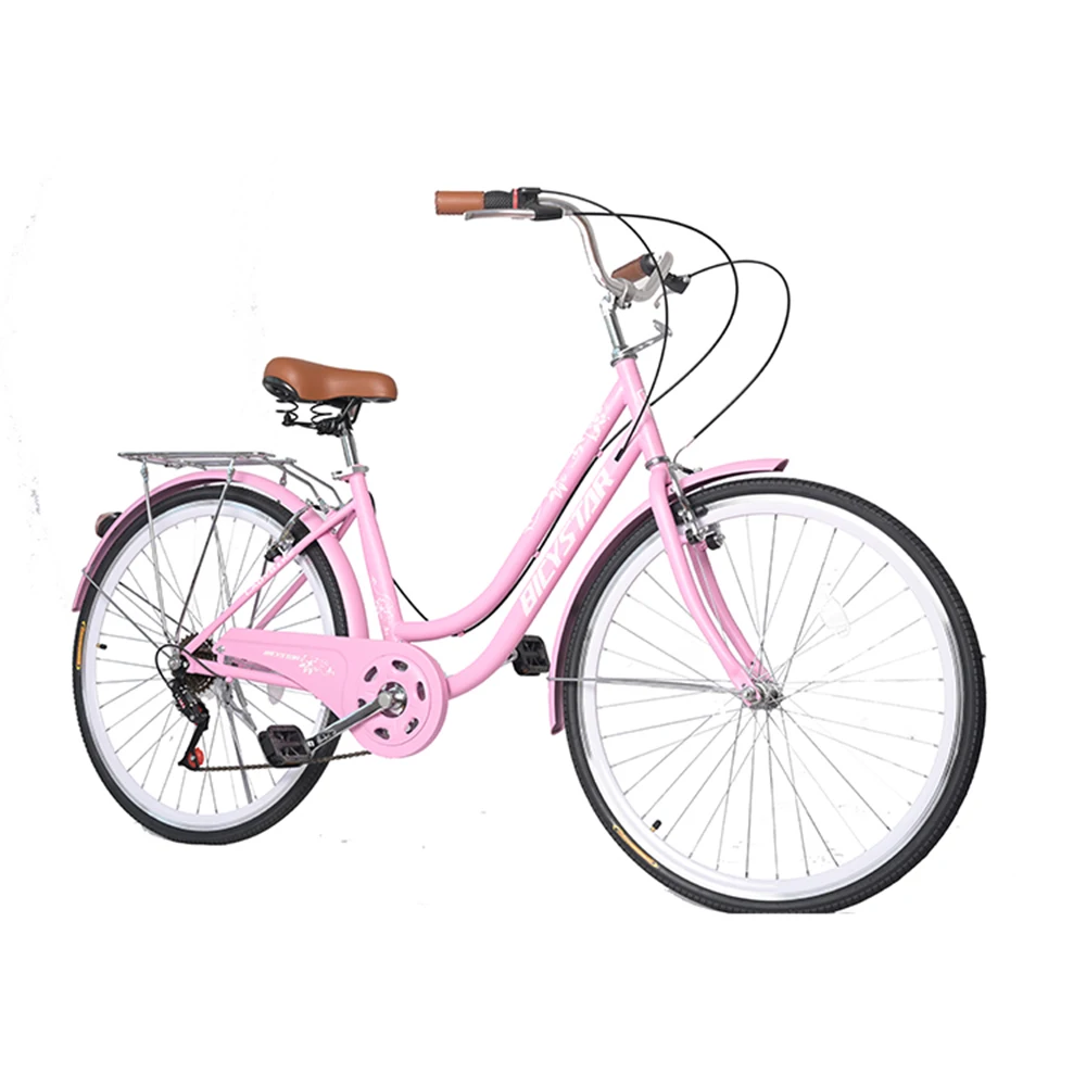 2021 classic bicycle bar ladies baby cycle bicicletas de mujer con canasto