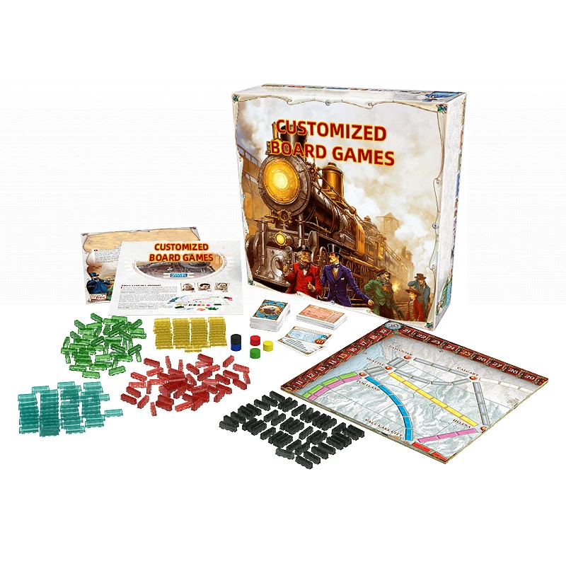 Custom Printing Board Games Factory Board Game Maker Supplier Education For Family