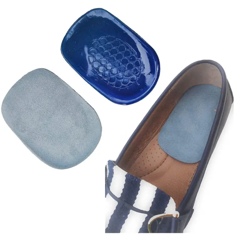 Orthotic Silicone Gel Heel Pad Cushion Height Increasing Support Pads Orthopedic Sports Insoles