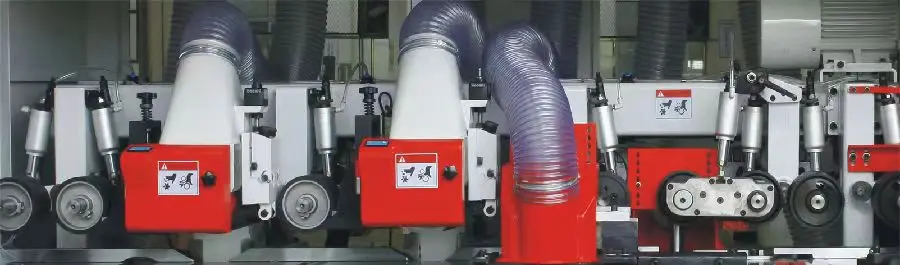 High Speed 4 Four Side Planer Moulder 5 Axis