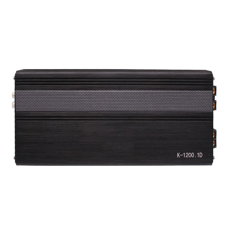 Car audio modification 12V high-power Class D single-channel mono 1200W digital car amplifier