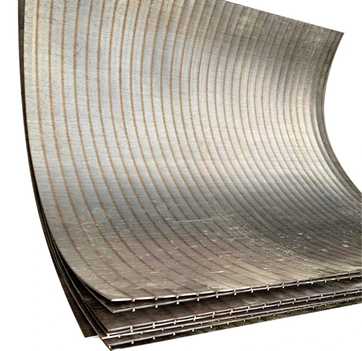 SS304 0.8mm Slot johnson screen welded steel pipes wedge wire sreen water filter wedge wire mashing tun screen for brewery