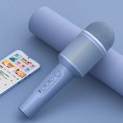 Portable Mic Handheld Wireless Karaoke Microphone for Home Party KTV Music Singing Playing